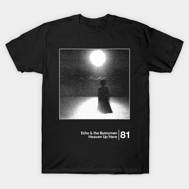 Echo & The Bunnymen / Minimal Graphic Design Tribute T-Shirt by saudade